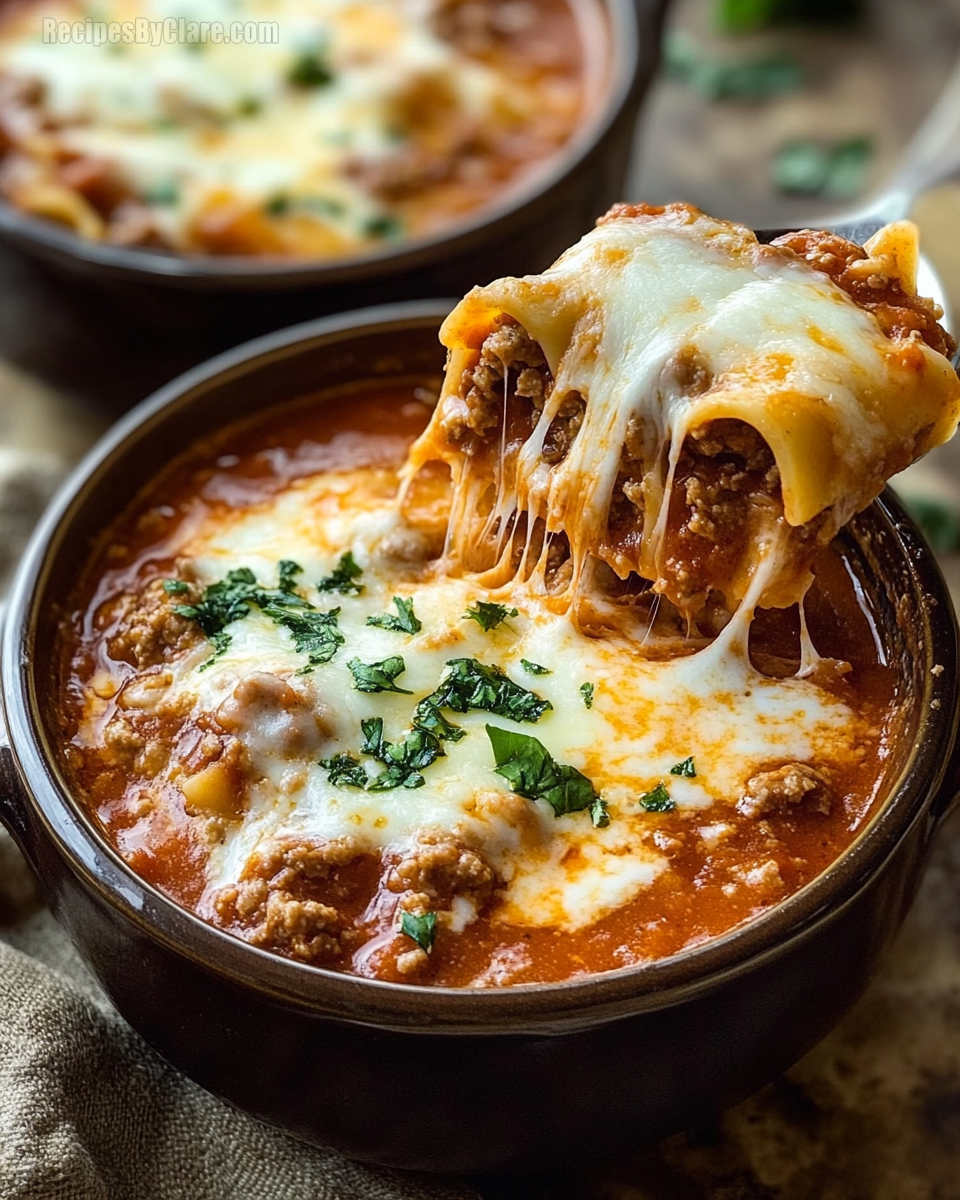 Lasagna Soup