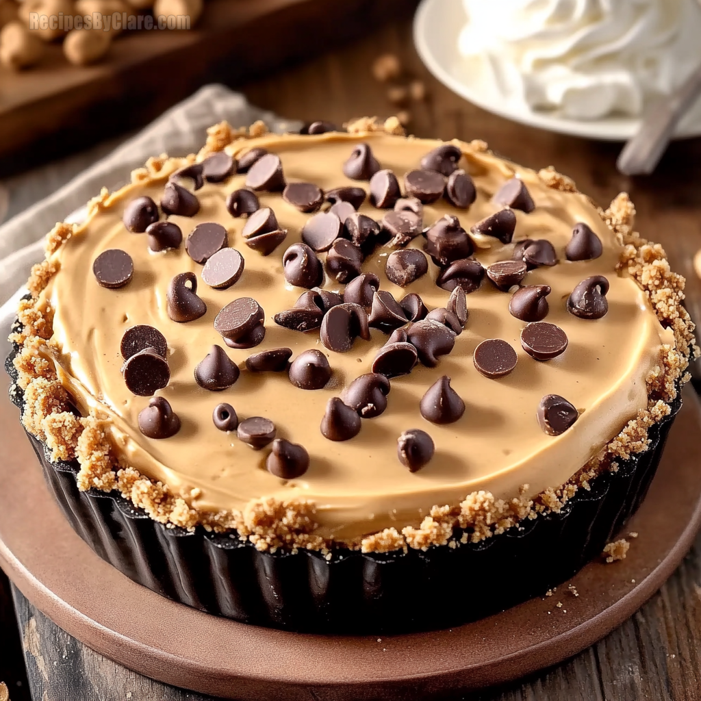 Chocolate Chip Peanut Butter Pie