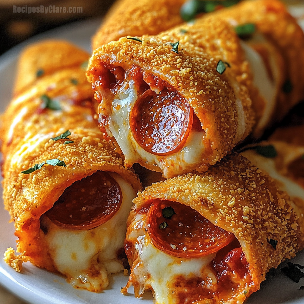 Doritos-Crusted Pizza Rolls