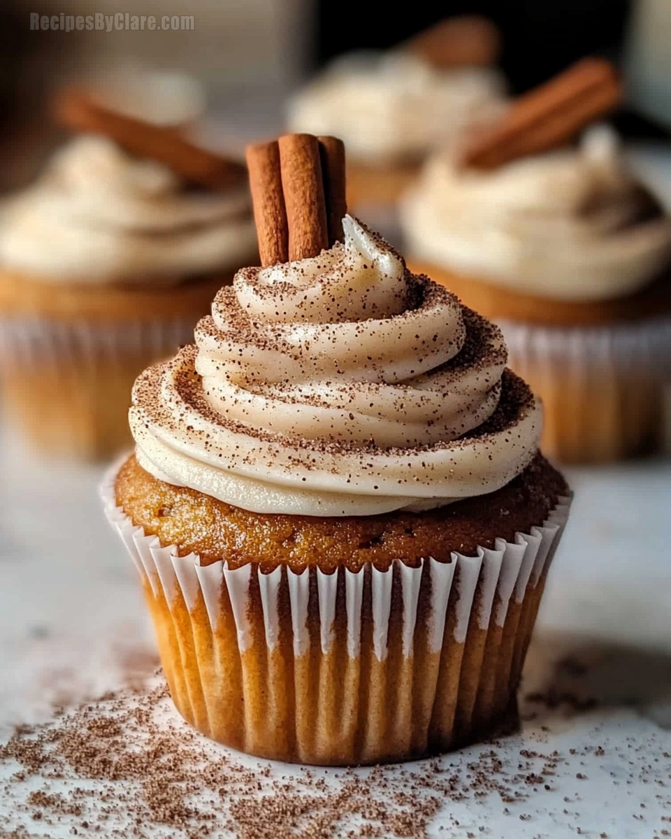 Chai Pumpkin Latte Cupcakes