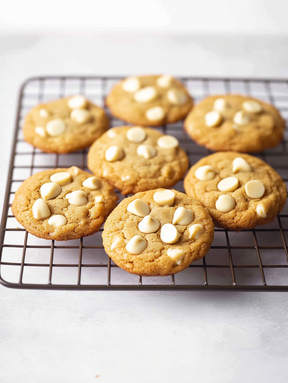 Easy White Chocolate Chip Cookies Recipe - Recipes By Clare