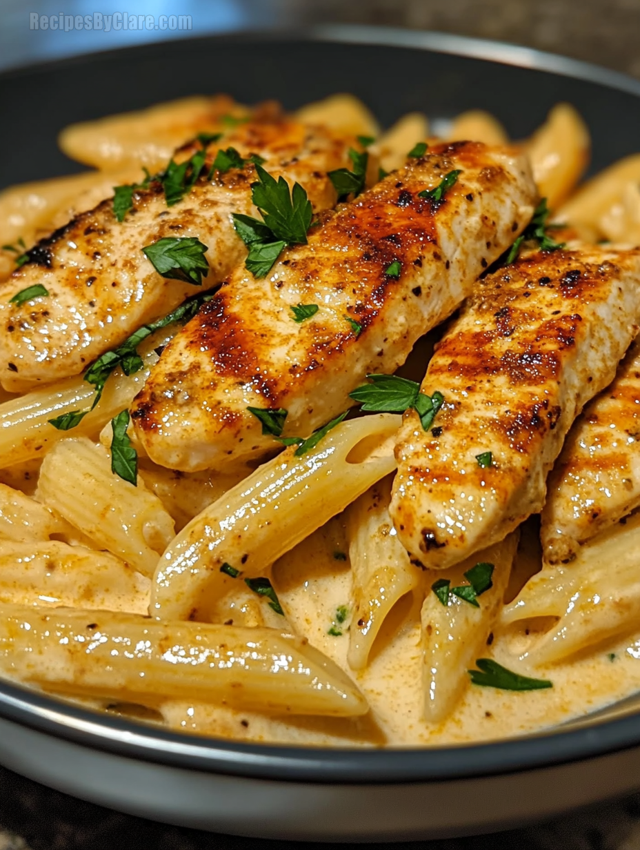 Creamy Cajun Chicken Pasta