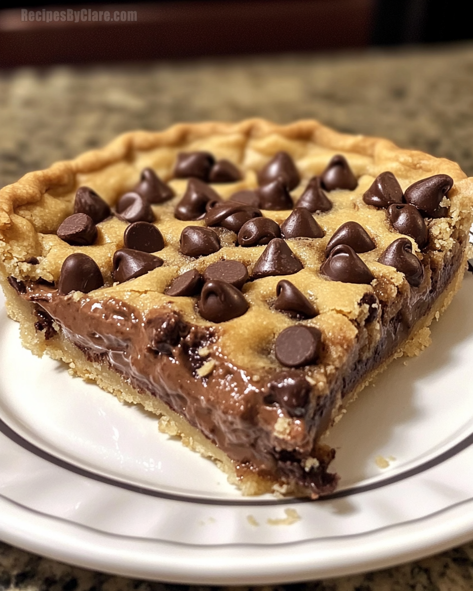 Chocolate Chip Cookie Pie