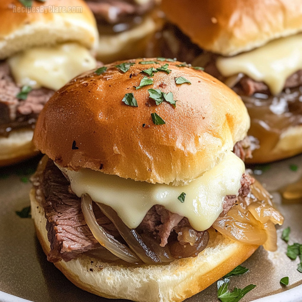 Savory French Dip Sliders