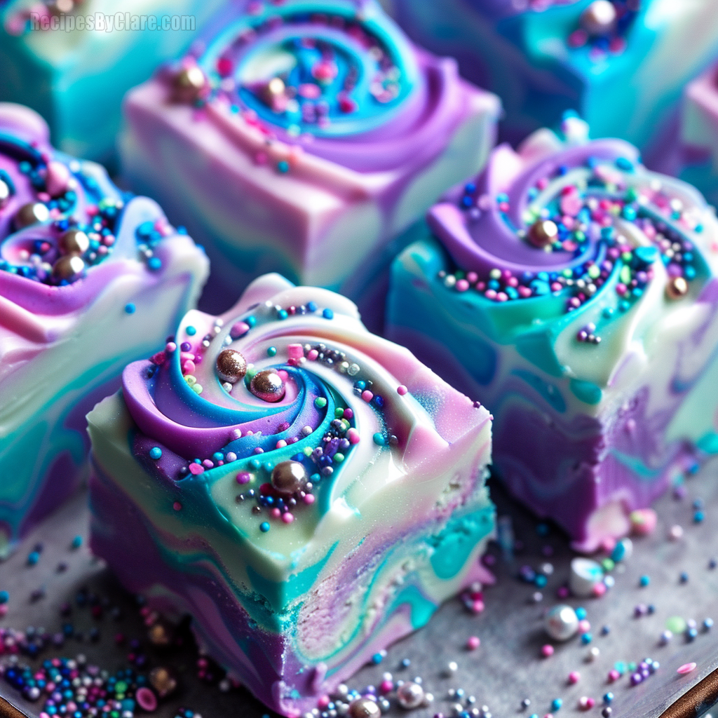 Mermaid Candy Fudge