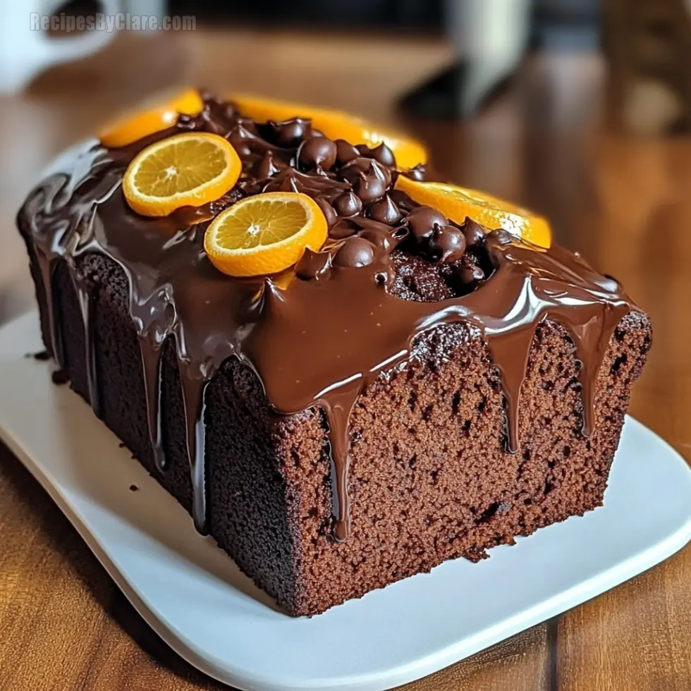 Chocolate Orange Loaf Cake