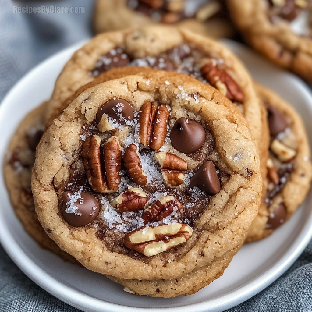 Cinnamon Sugar Praline Chocolate Chip Cookies