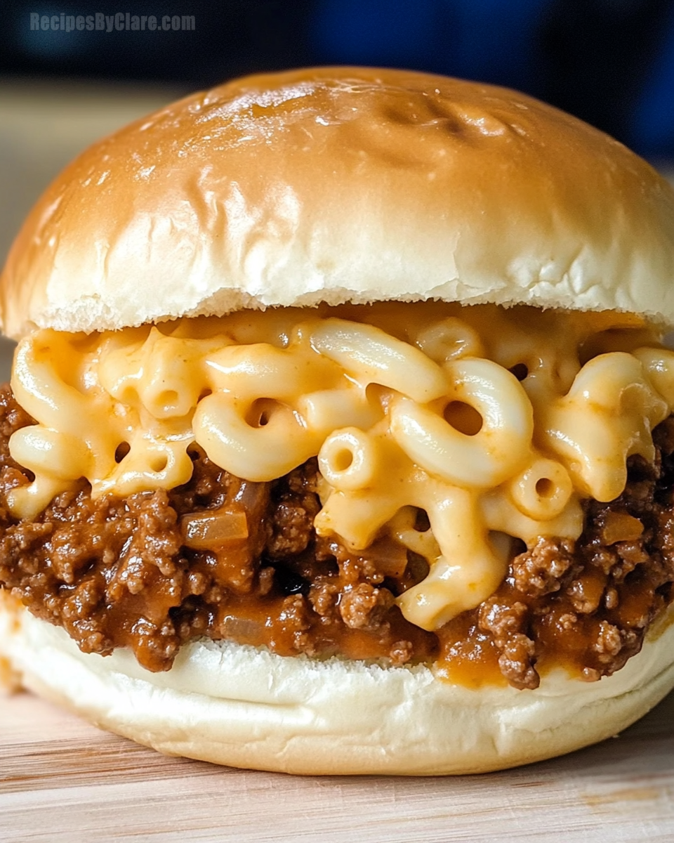 Mac & Cheese Sloppy Joes