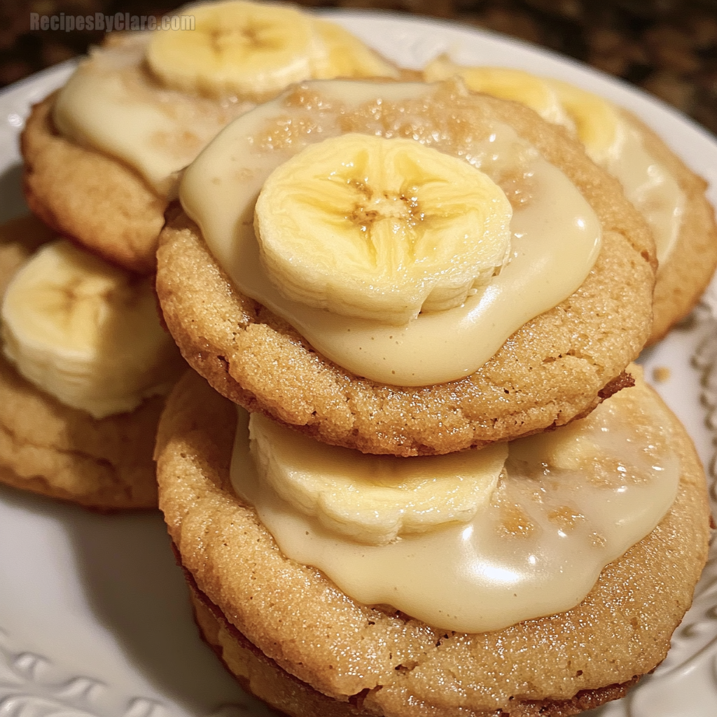 Banana Pudding Cookies Delight