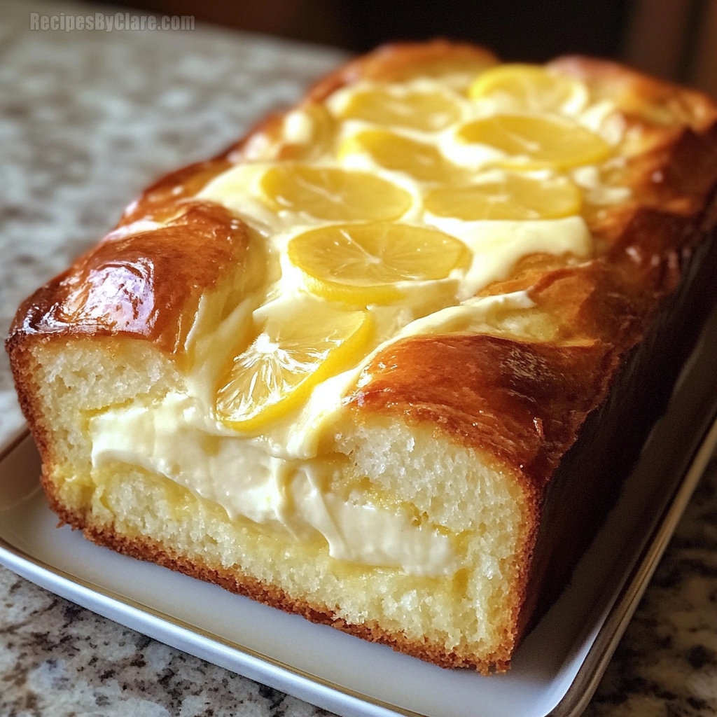 Lemon Cream Cheese Bread