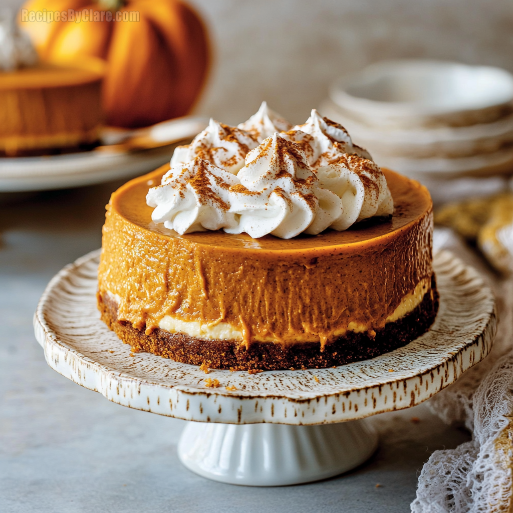 Pumpkin Cheesecake