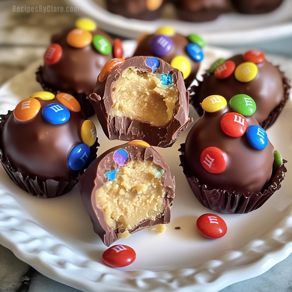 Peanut Butter M&M's Truffles