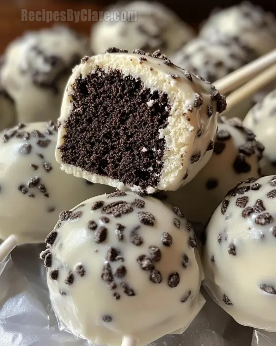 Oreo Cookies & Cream Cake Pops