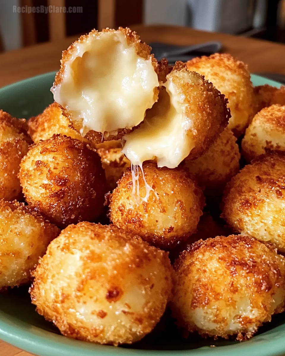 Easy Fried Cheese Bites