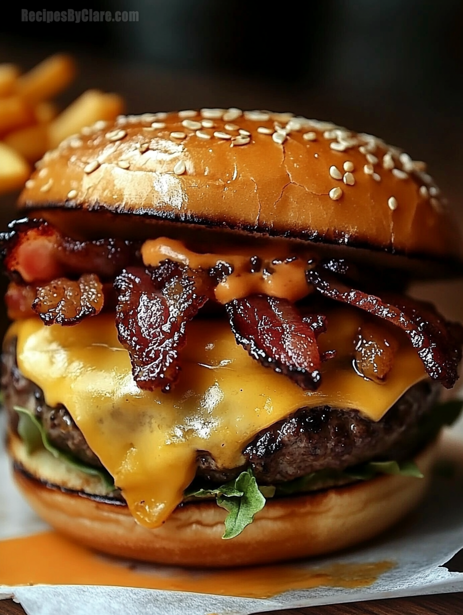 Cheesy Bacon Burger