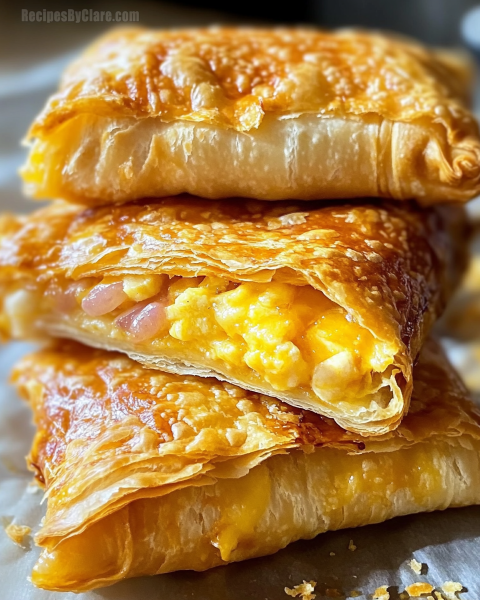 Homemade Breakfast Hot Pockets