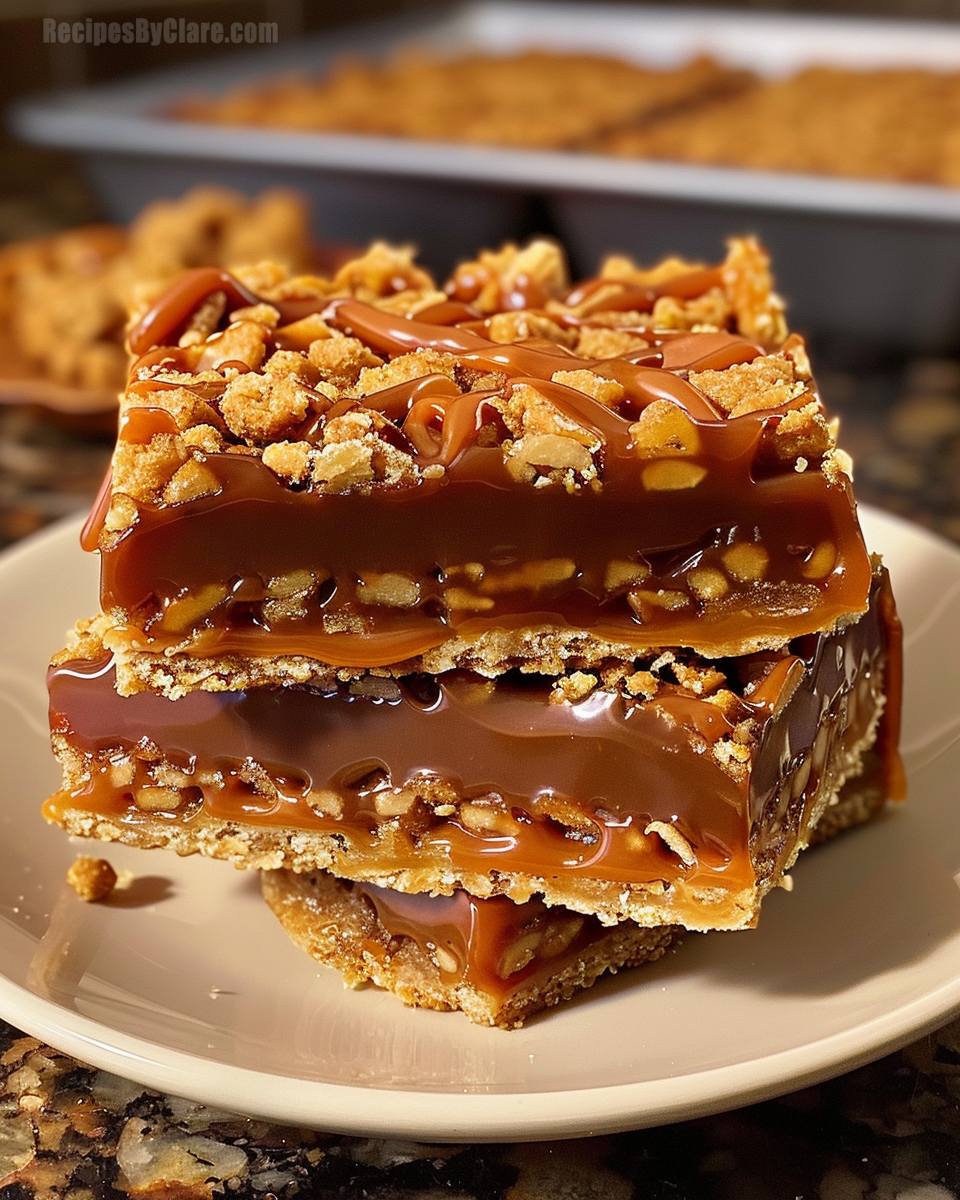 Butterfinger Caramel Crunch Bars