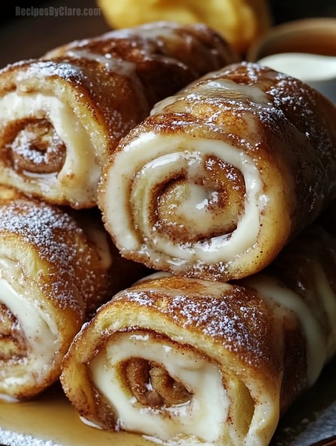 Ultimate Fall Cinnamon Roll French Toast Roll-Ups