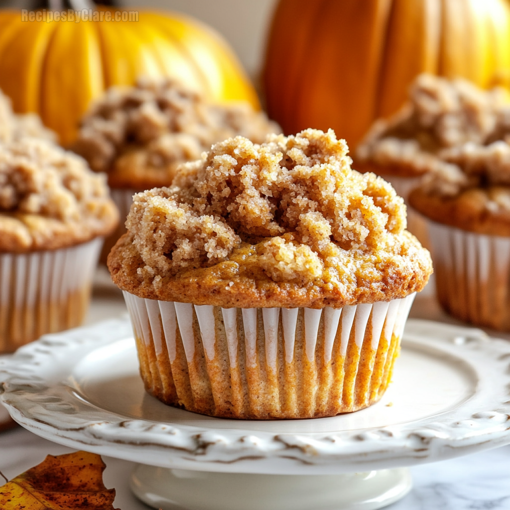 Best Pumpkin Streusel Muffins