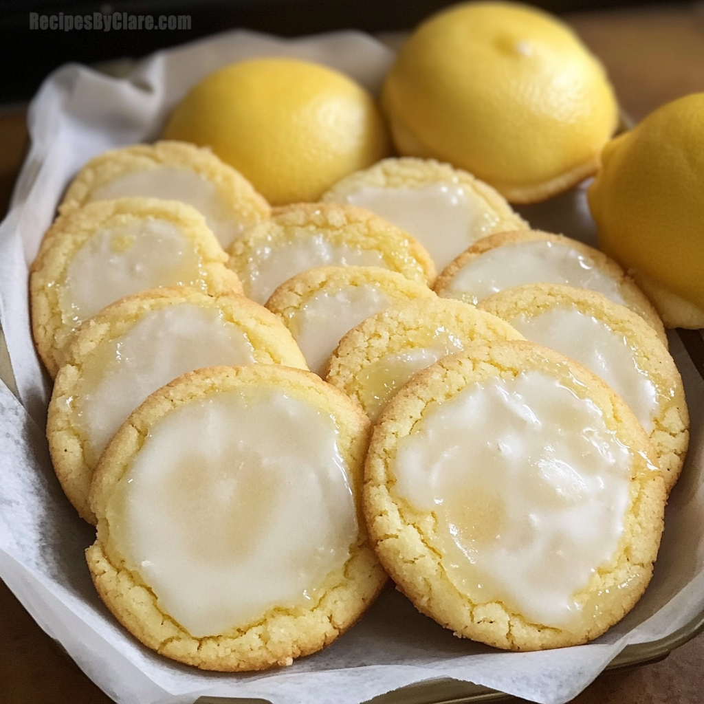 Lemon Poundcake Cookies