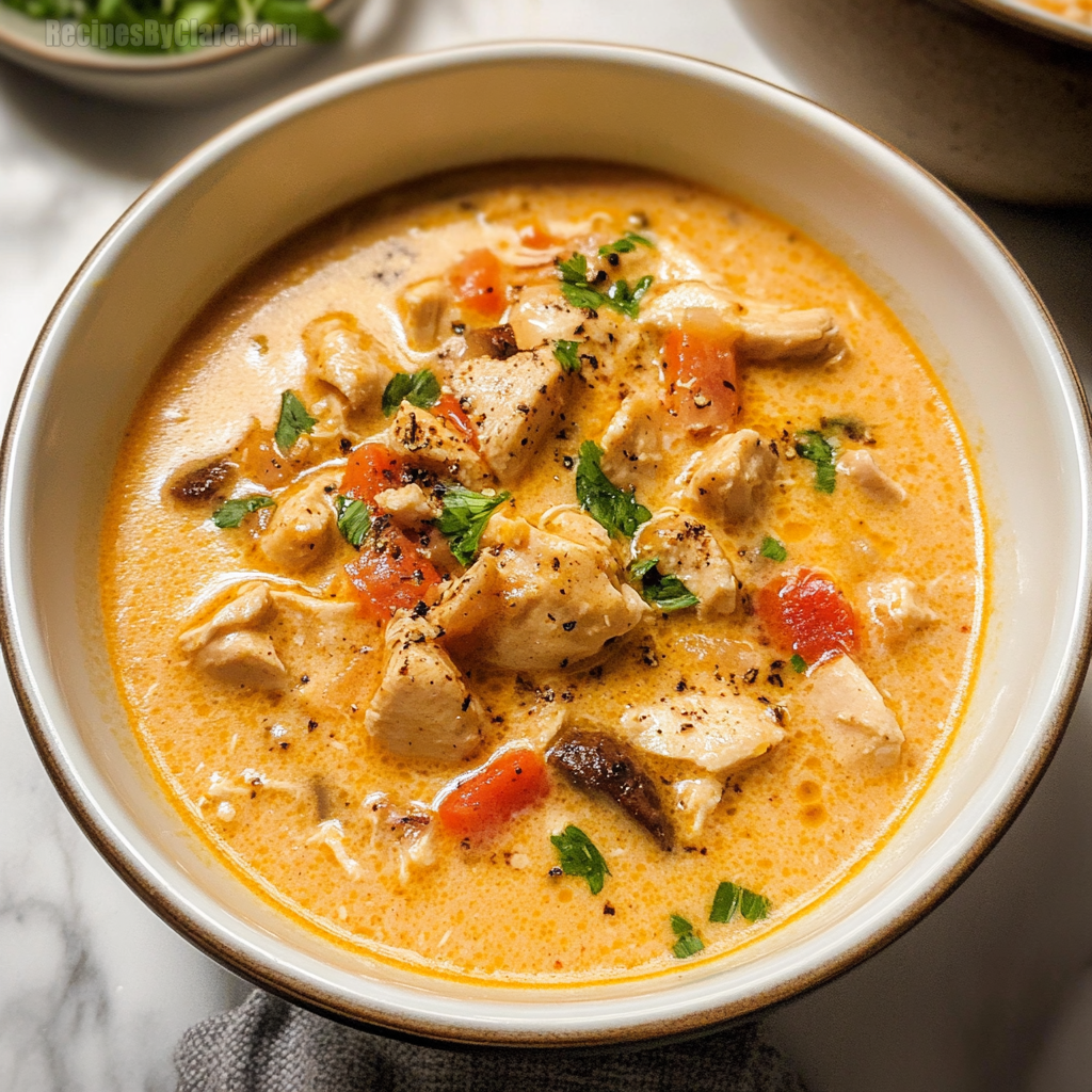 Creamy Cajun Chicken Soup