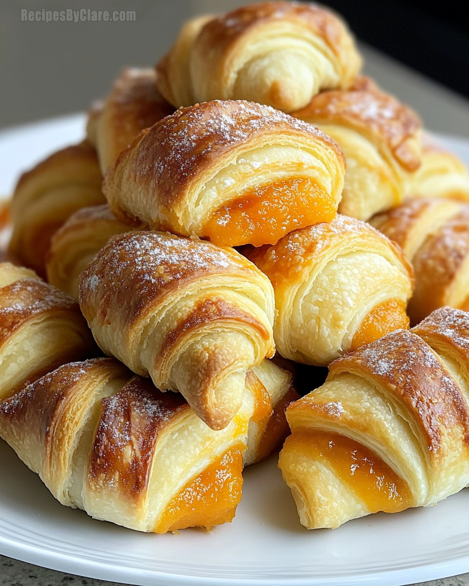 Mini Pumpkin Pie Crescent Rolls