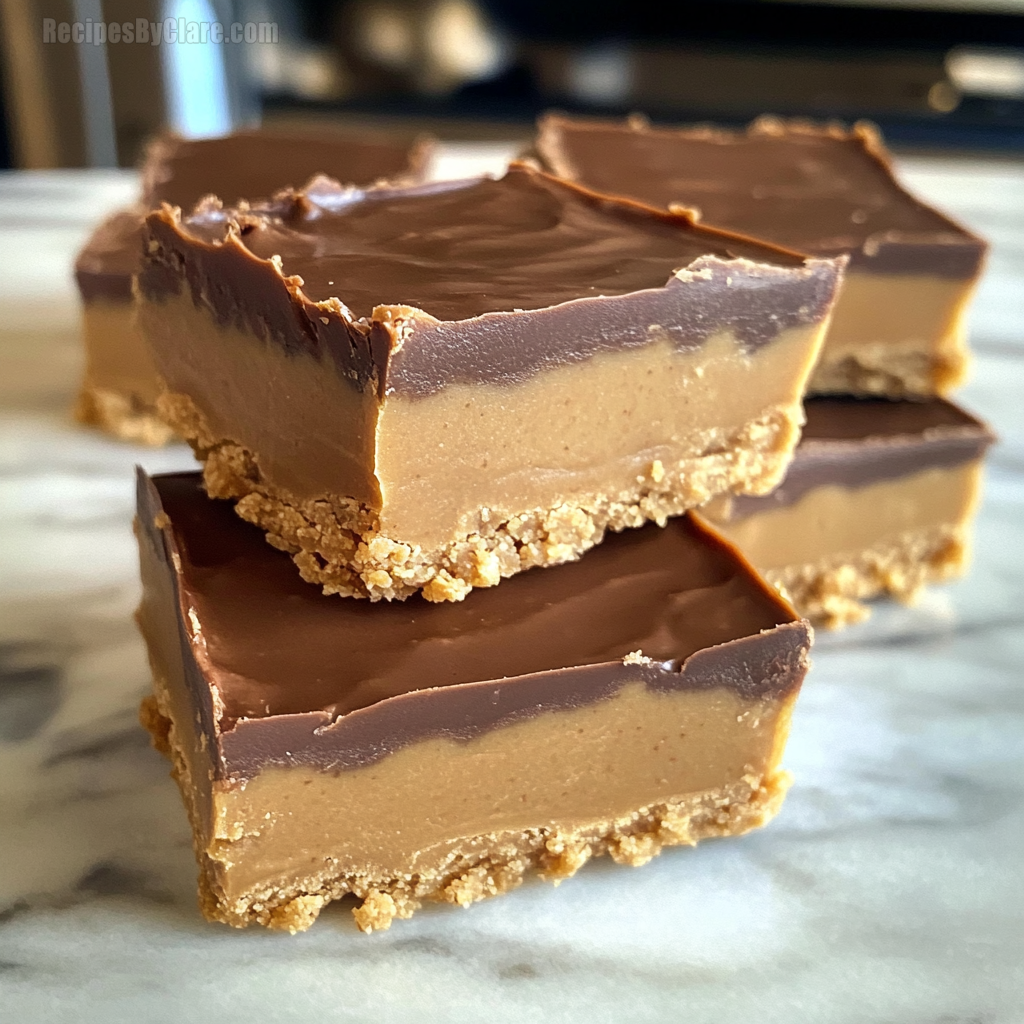 Easy No-bake Peanut Butter Bars