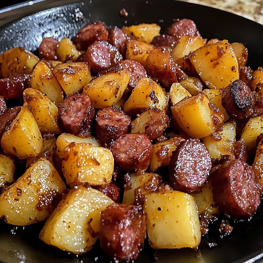 Smoked Sausage and Potatoes Skillet