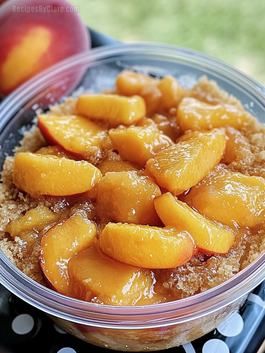 Peach Cobbler