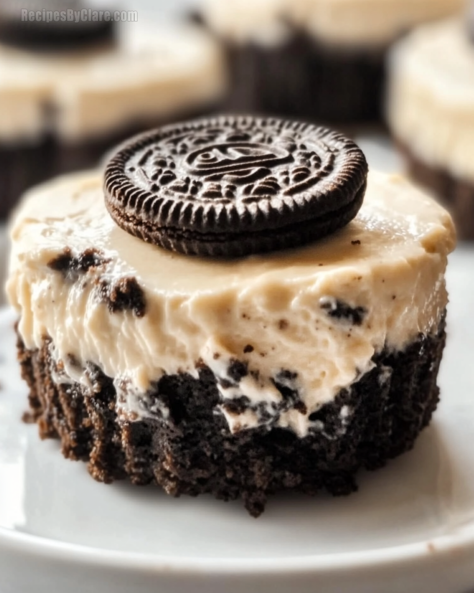 Mini Oreo Cheesecakes