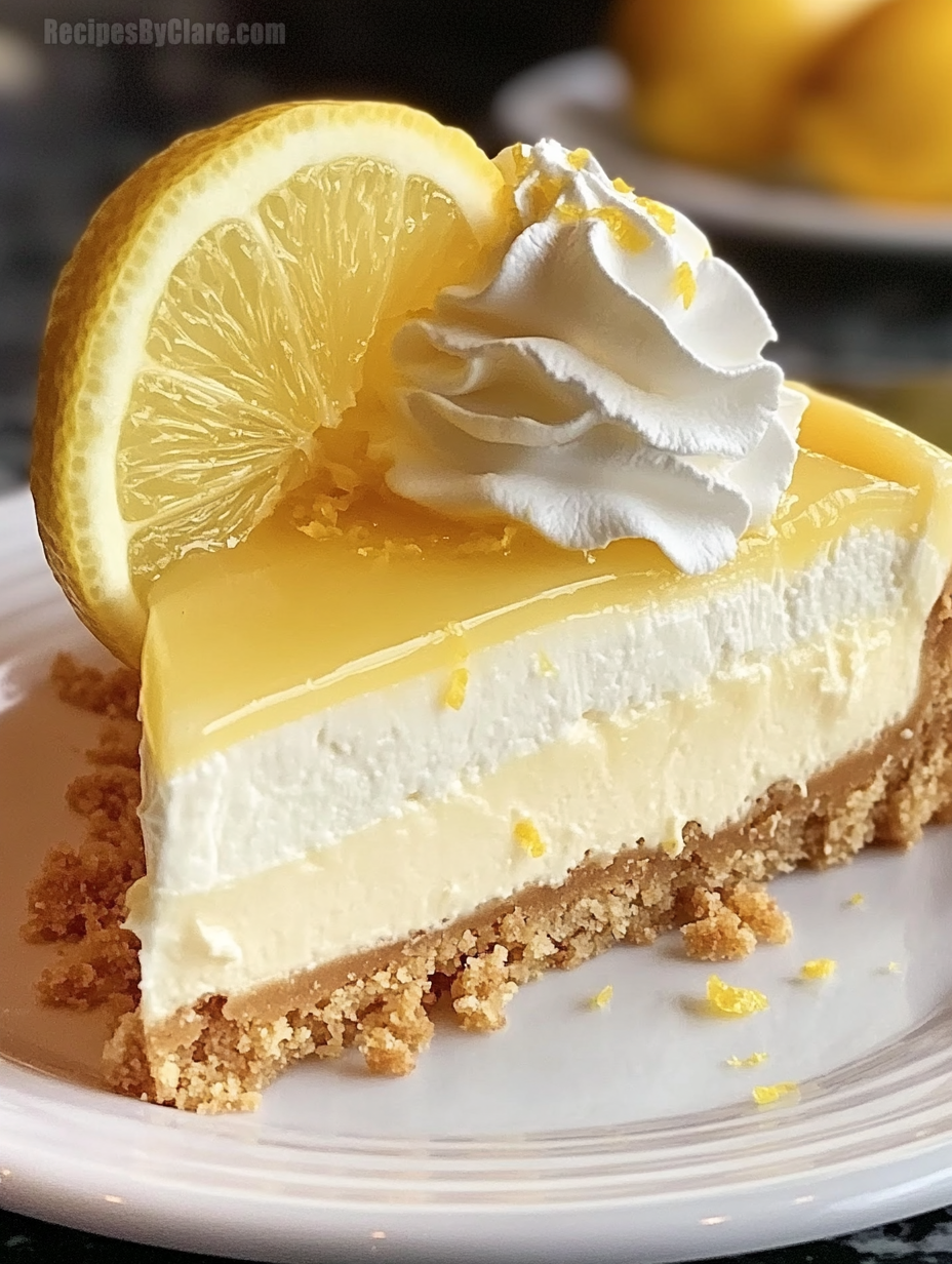 Luscious Lemon Cheesecake