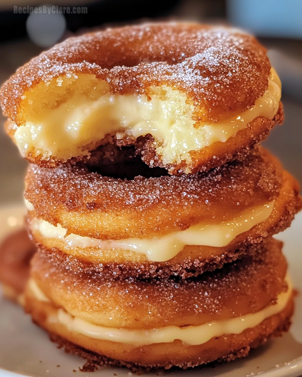 Churro Cheesecake Donut Cookies