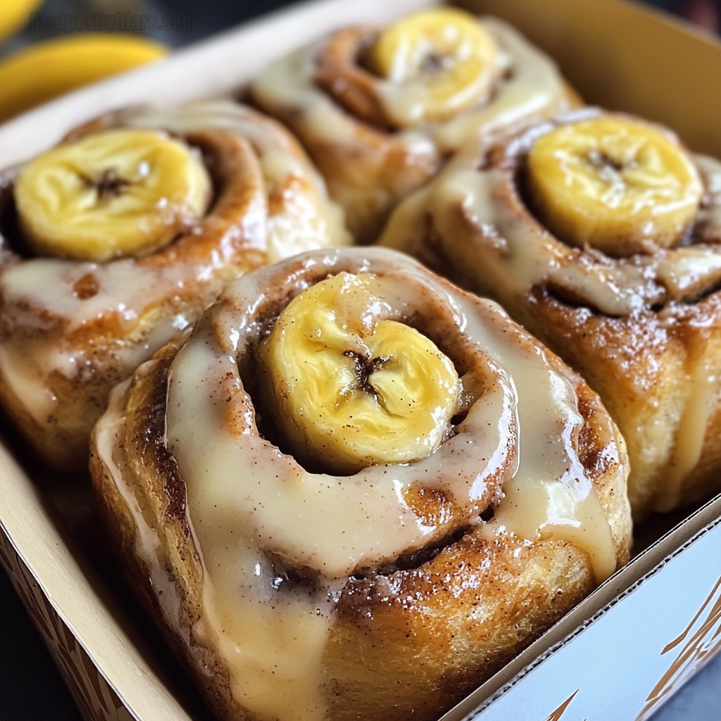 Banana Bread Cinnamon Rolls