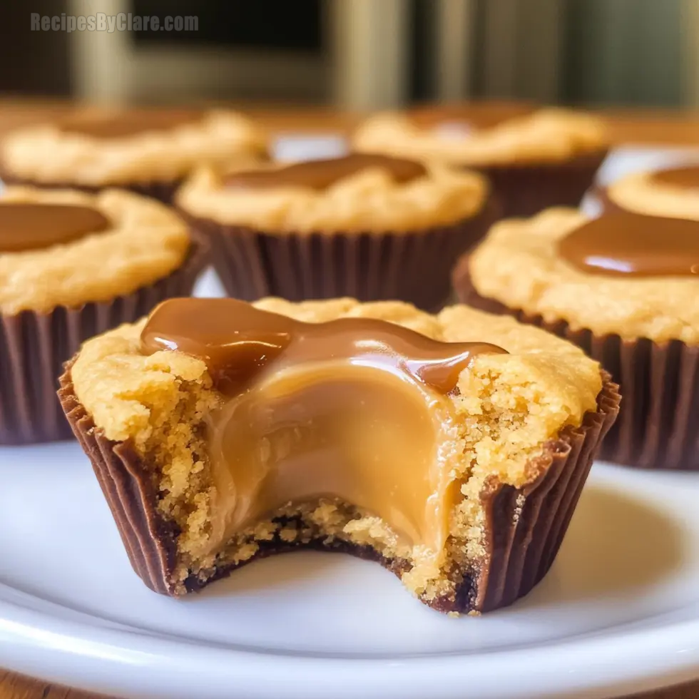 Caramel Peanut Butter Cookie Cups