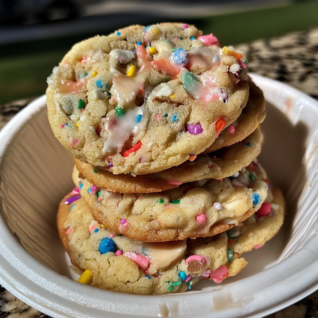 Birthday Cake Cookies