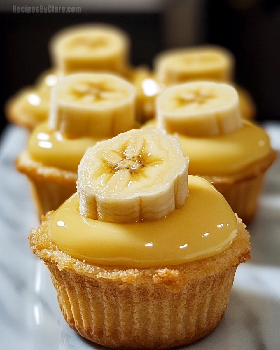 Creamy Banana Custard Cups