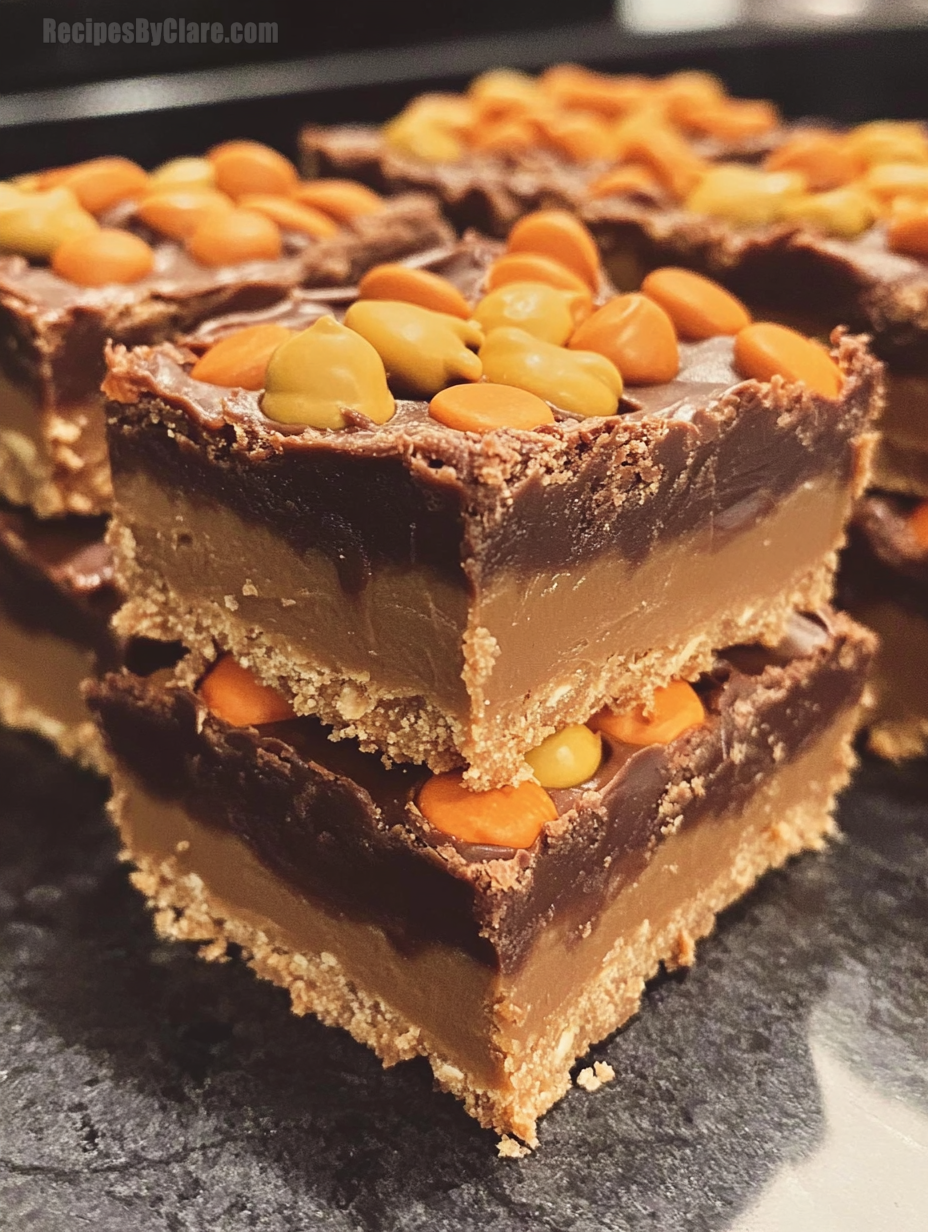 Reese's Peanut Butter No-Bake Bars