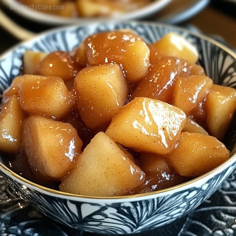 Slow Cooker Cracker Barrel Fried Apples