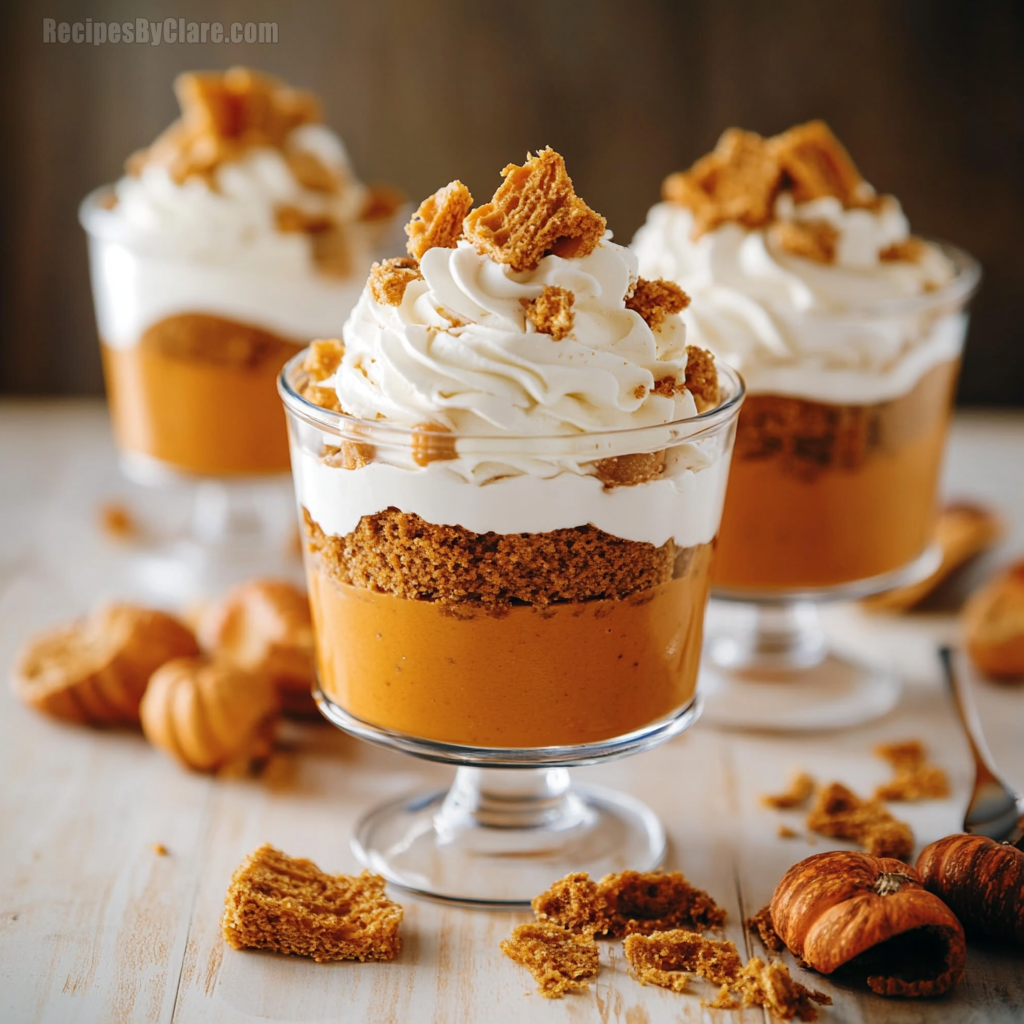 Pumpkin Pie Cheesecake Trifle