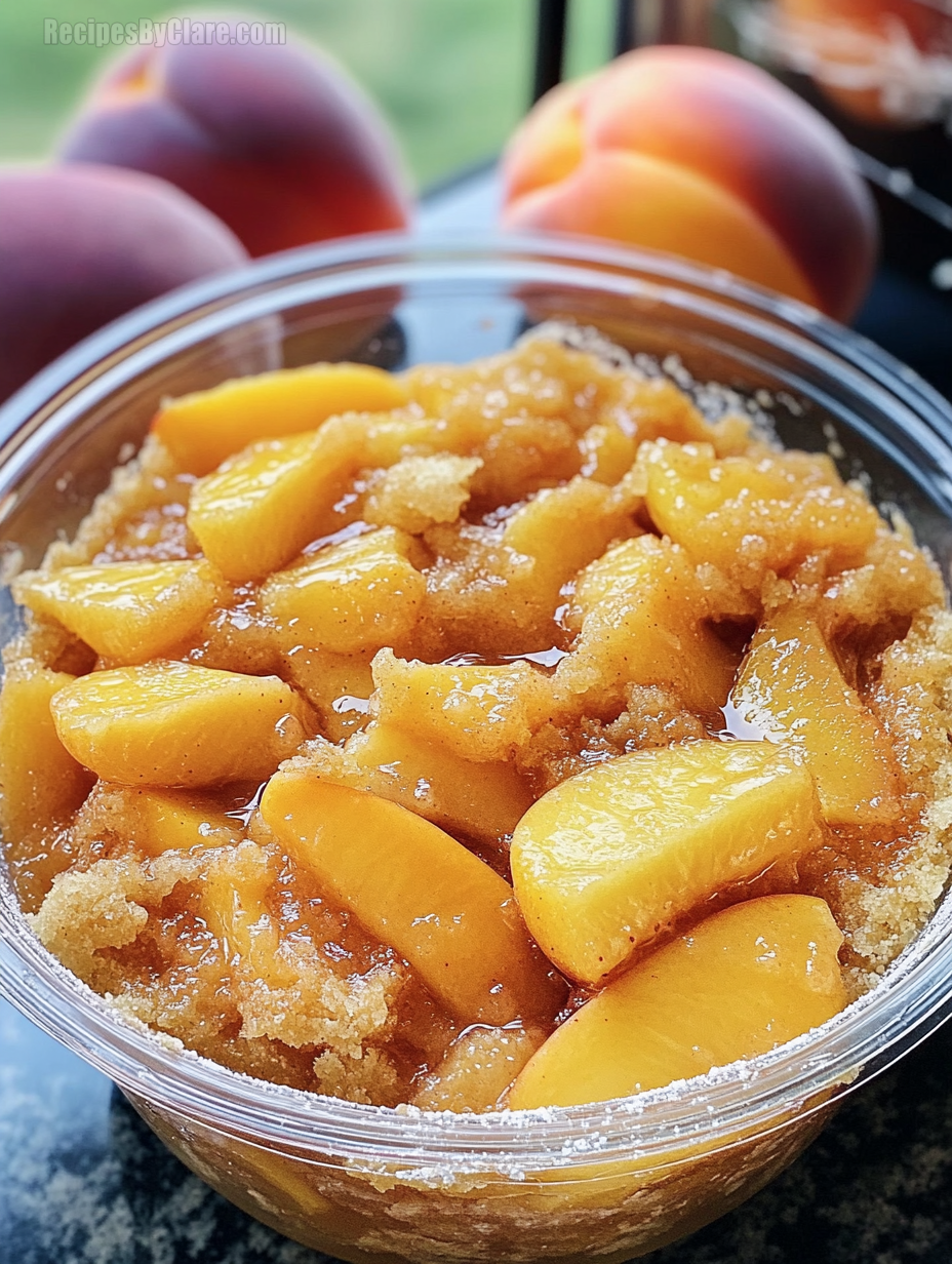 Peach Cobbler