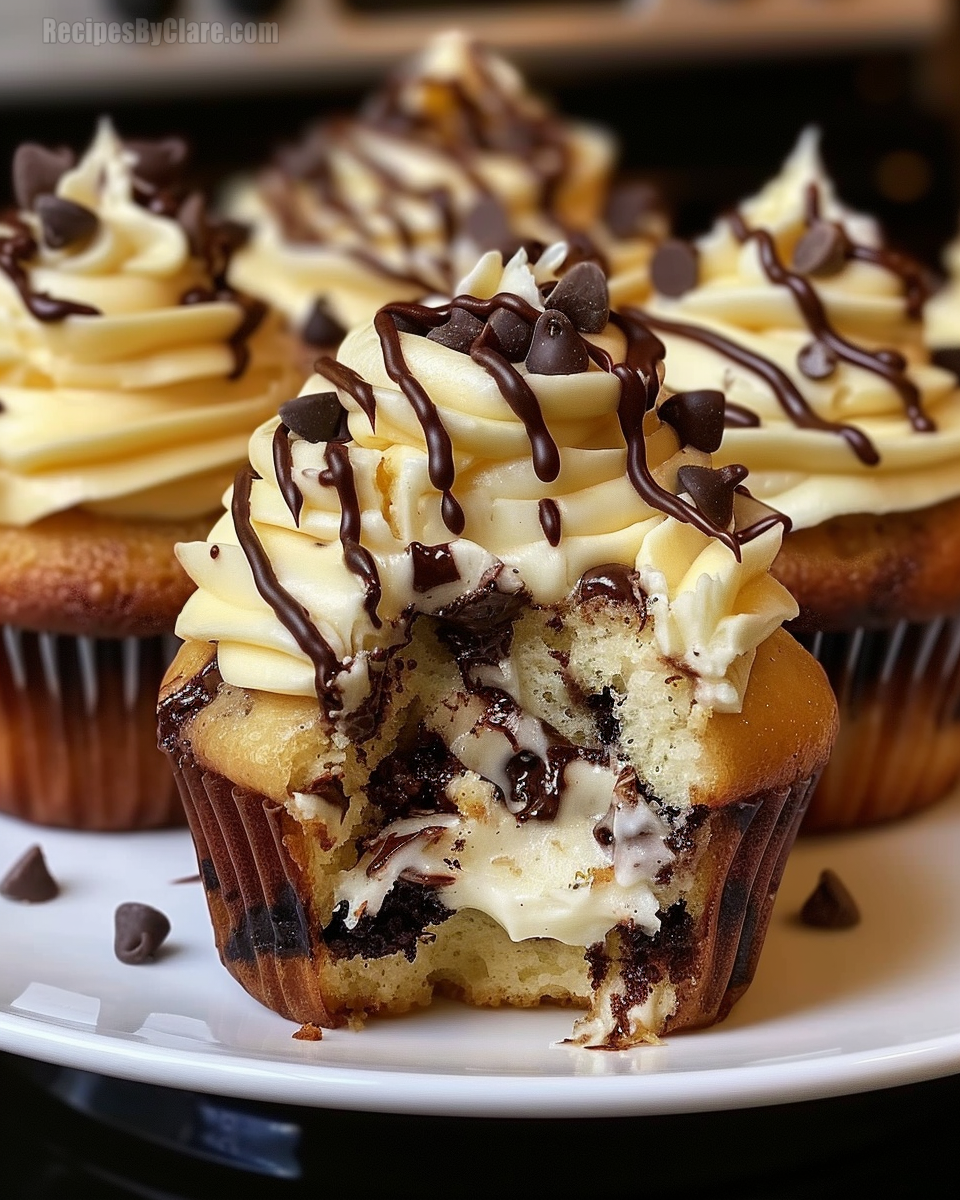 Chocolate Chip Heaven Cupcakes