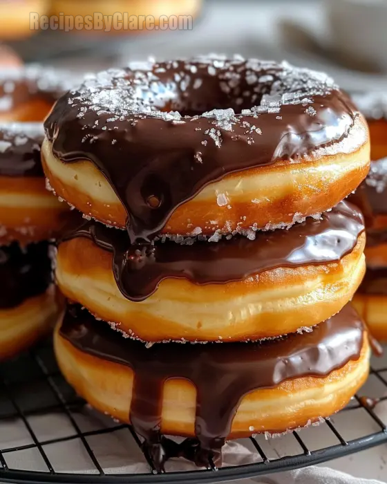 Boston Cream Pie Donuts