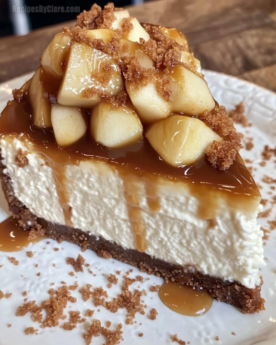 Caramel Apple Cheesecake