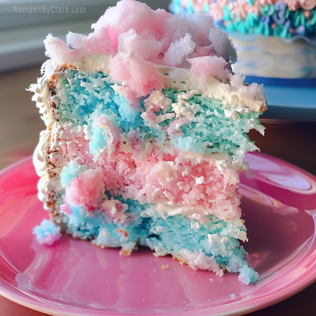 Cotton Candy Cake