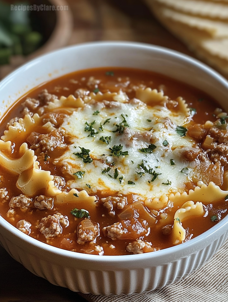 Lasagna Soup