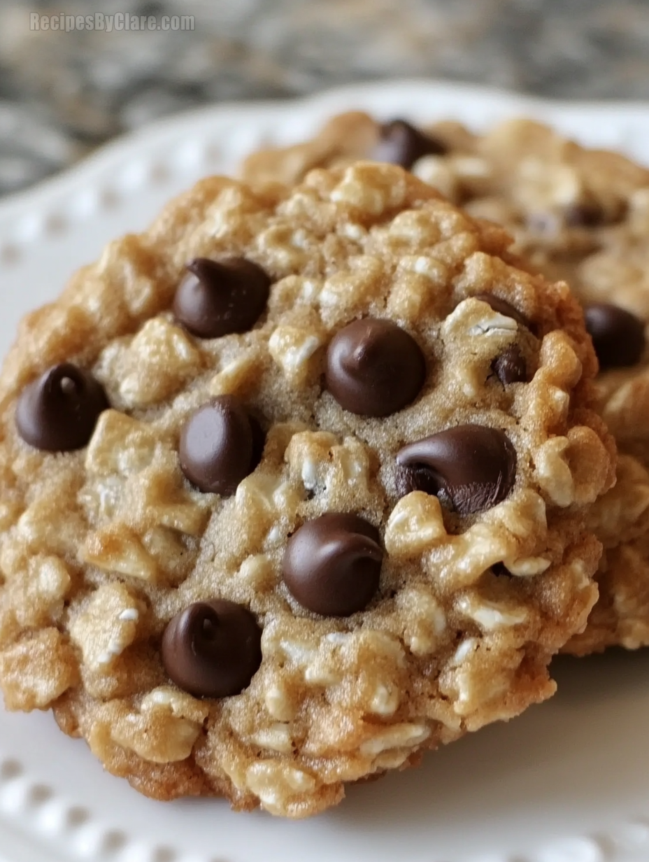 Rice Krispie Chocolate Chip Cookies