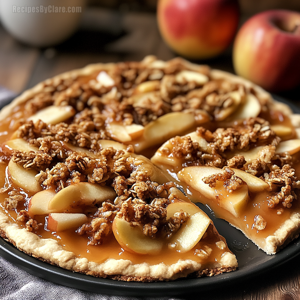 Apple Crisp Pizza