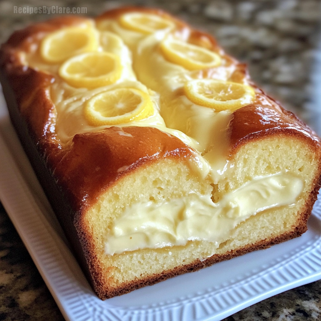 Lemon Cream Cheese Bread