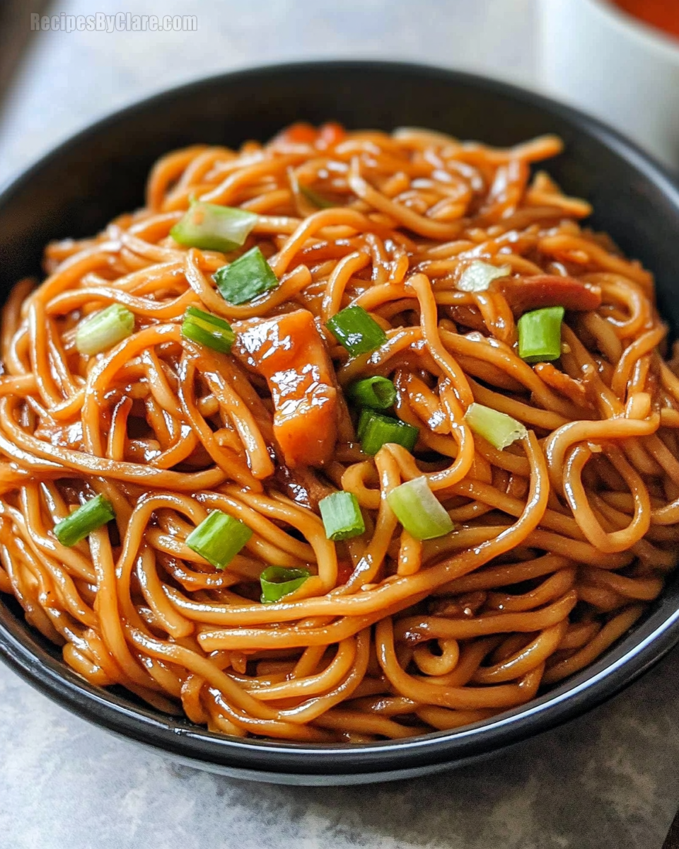 Shanghai Fried Noodles