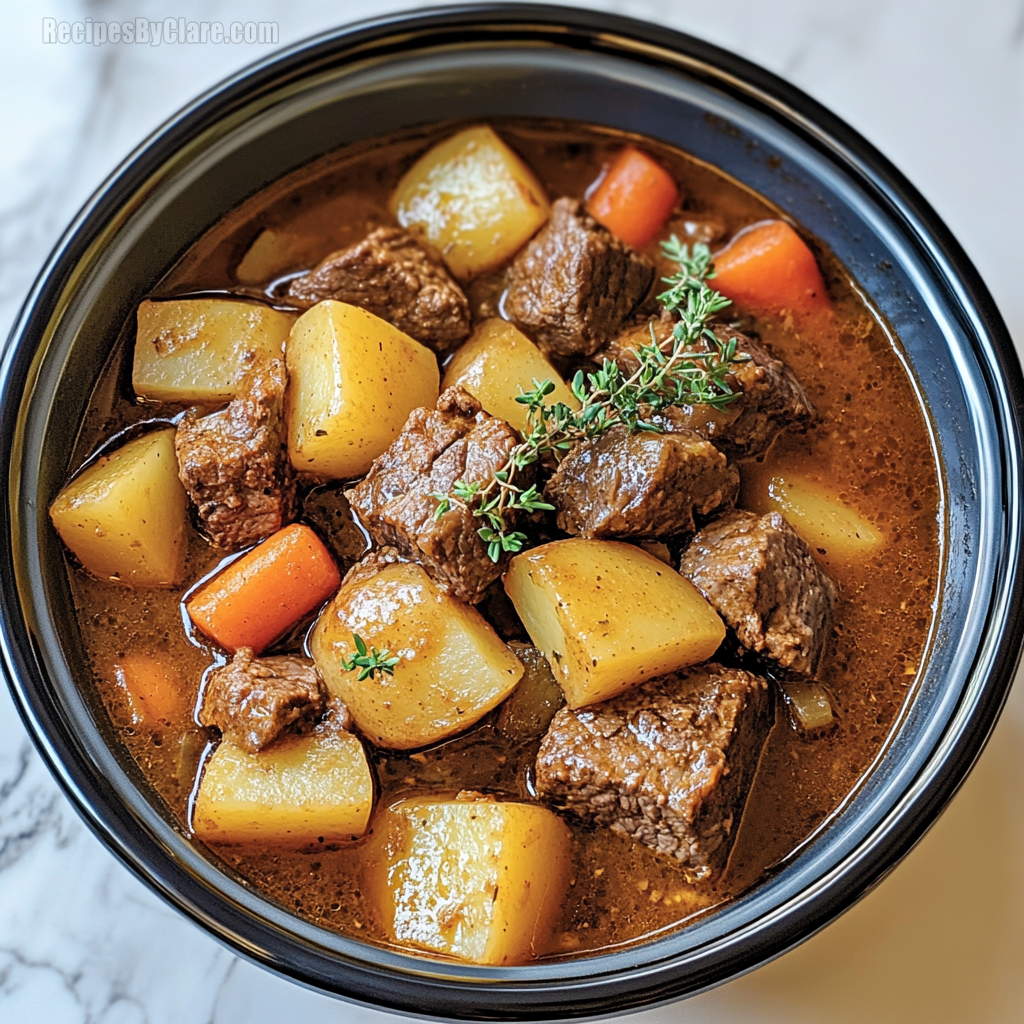 Slow Cooker Beef Stew